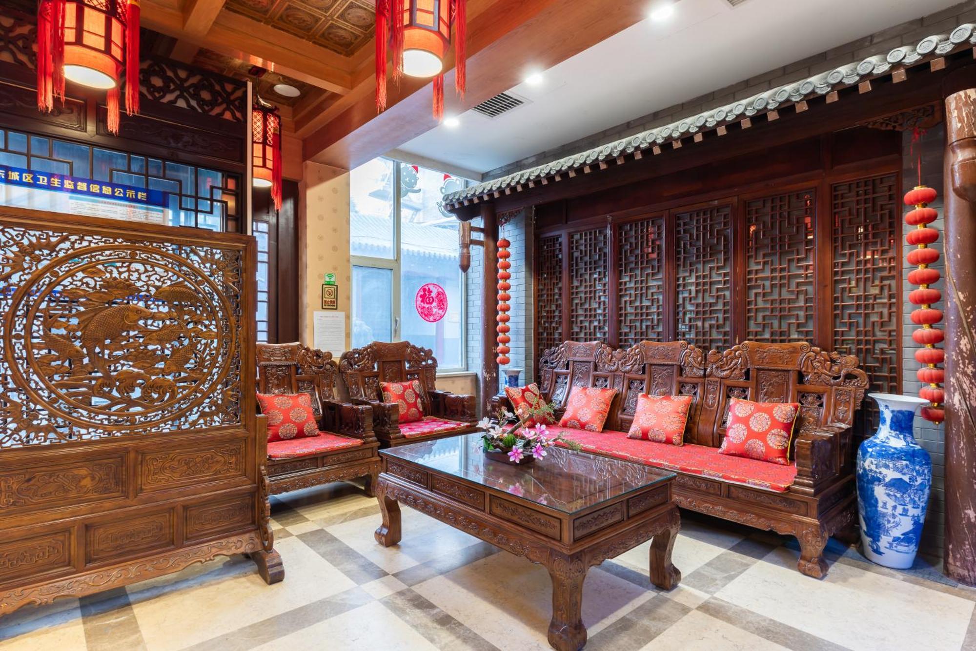 Chinese Culture Boutique Hotel-Tangfu,Traditional Chinese Theme,Heart Of Beijing,Near Forbidden City,Tiananmen Square,Hutongs,Metro Access,Free Coffee,Tea,Laundry Exteriör bild