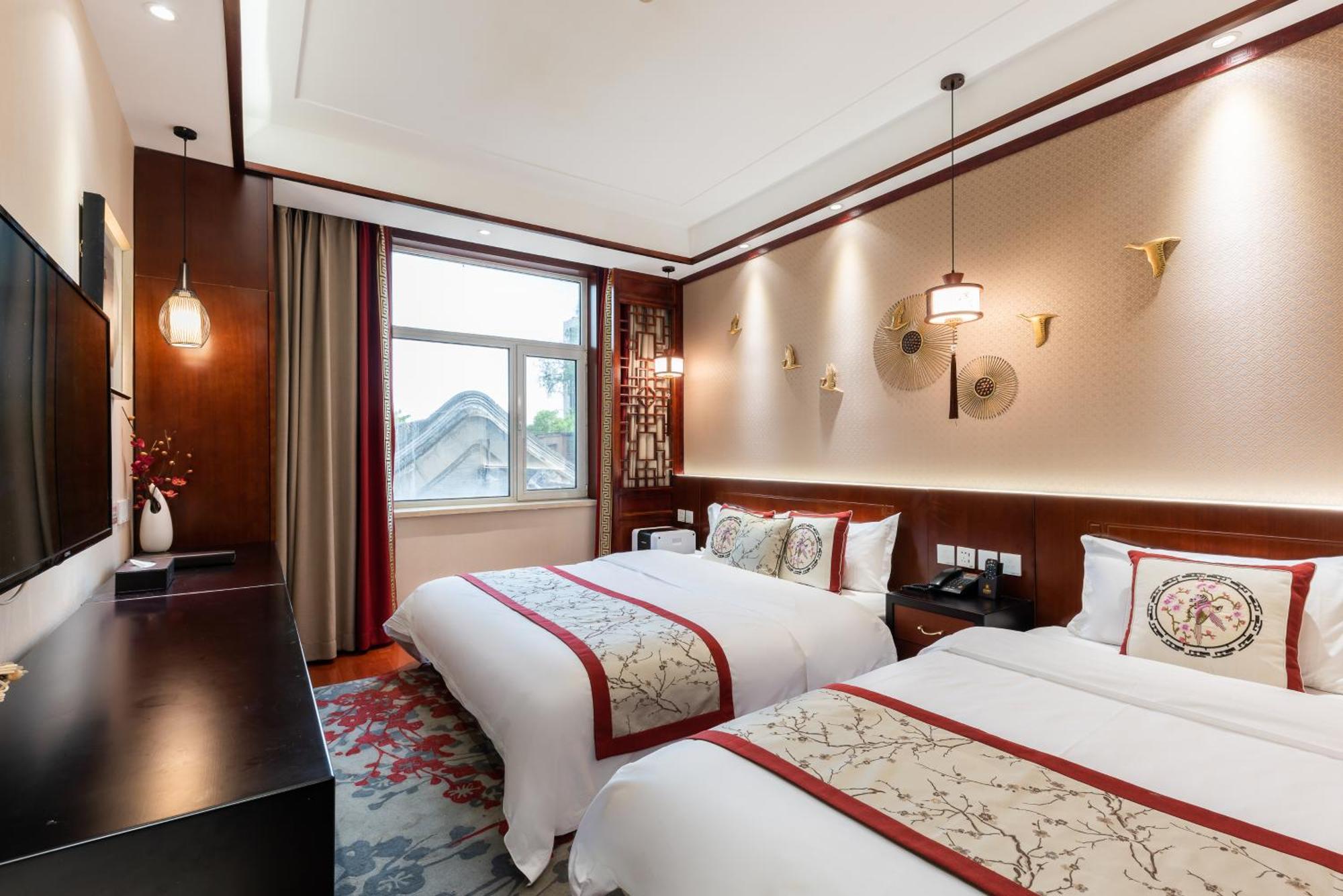 Chinese Culture Boutique Hotel-Tangfu,Traditional Chinese Theme,Heart Of Beijing,Near Forbidden City,Tiananmen Square,Hutongs,Metro Access,Free Coffee,Tea,Laundry Exteriör bild