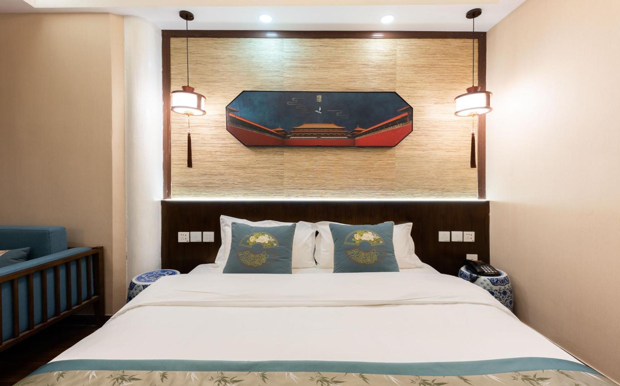 Chinese Culture Boutique Hotel-Tangfu,Traditional Chinese Theme,Heart Of Beijing,Near Forbidden City,Tiananmen Square,Hutongs,Metro Access,Free Coffee,Tea,Laundry Rum bild
