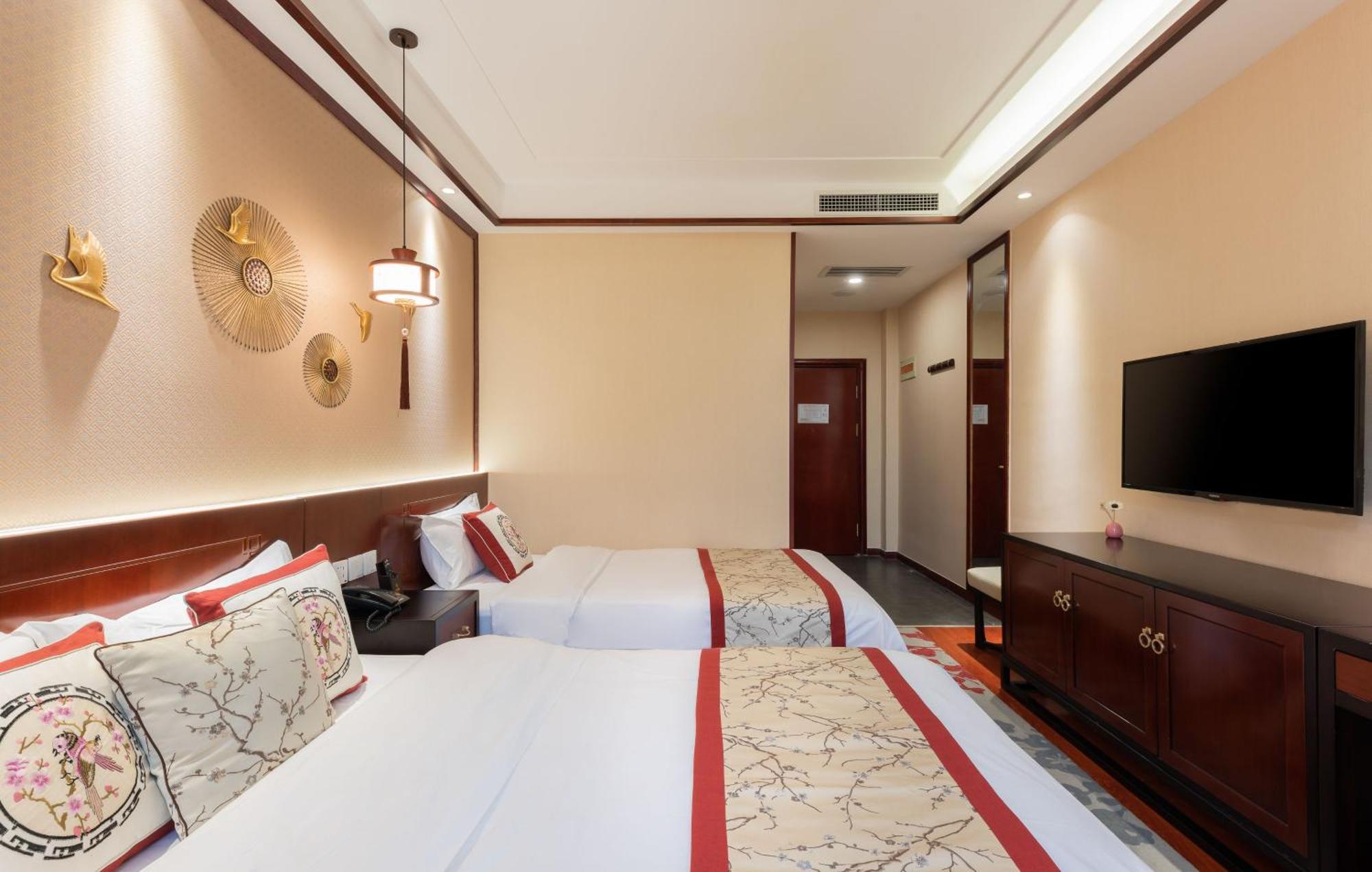 Chinese Culture Boutique Hotel-Tangfu,Traditional Chinese Theme,Heart Of Beijing,Near Forbidden City,Tiananmen Square,Hutongs,Metro Access,Free Coffee,Tea,Laundry Rum bild