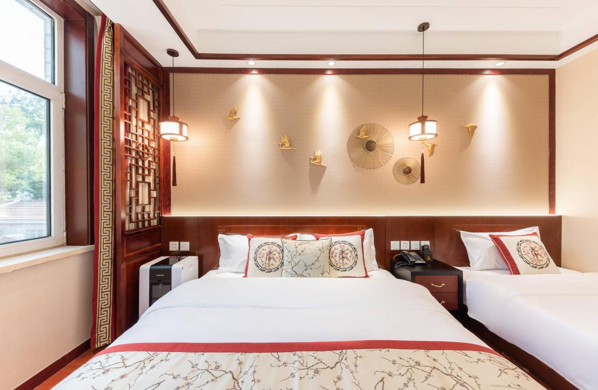 Chinese Culture Boutique Hotel-Tangfu,Traditional Chinese Theme,Heart Of Beijing,Near Forbidden City,Tiananmen Square,Hutongs,Metro Access,Free Coffee,Tea,Laundry Rum bild